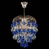 Люстра Хрустальные брызги шар 40 мм синяя в Магнитогорске