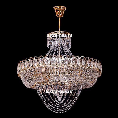 Люстра Кольцо водоворот подвесная в Магнитогорске Гусь Хрустальный