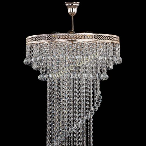 Люстра Кольцо №64 Венеция шар в Магнитогорске Гусь Хрустальный