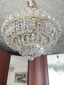 Люстра Кольцо Классика Пластинка с подвесом в Магнитогорске отзыв и фото покупателя