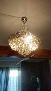 Люстра Кольцо Классика Пластинка с подвесом в Магнитогорске отзыв и фото покупателя