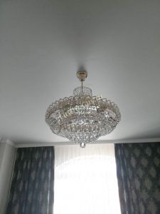 Люстра Кольцо Классика 6 ламп с подвесом в Магнитогорске отзыв и фото покупателя