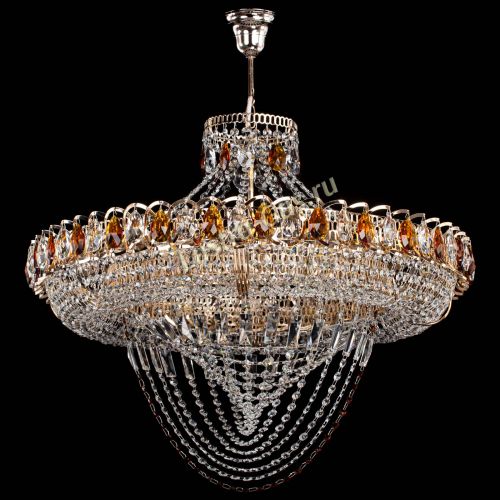 Люстра Кольцо Классика Веер №8 чайная в Магнитогорске Гусь Хрустальный