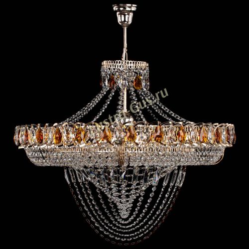 Люстра Кольцо Классика Веер №8 чайная в Магнитогорске Гусь Хрустальный