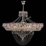 Люстра Кольцо Классика Веер №8 фиолетовая в Магнитогорске