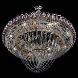 Люстра Кольцо Классика Веер №8 фиолетовая в Магнитогорске