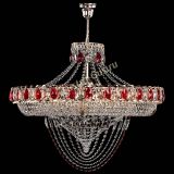 Люстра Кольцо Классика Веер №8 красная в Магнитогорске Люстра Кольцо Классика Веер №8 красная в Магнитогорске