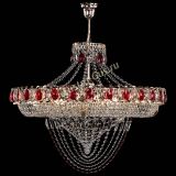 Люстра Кольцо Классика Веер №8 красная в Магнитогорске Люстра Кольцо Классика Веер №8 красная в Магнитогорске