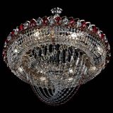 Люстра Кольцо Классика Веер №8 красная в Магнитогорске Люстра Кольцо Классика Веер №8 красная в Магнитогорске