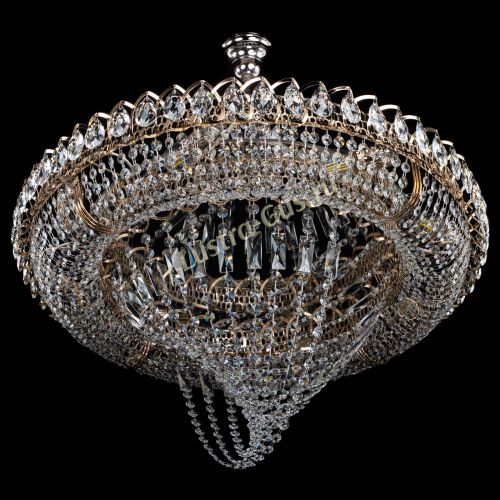 Люстра Кольцо Классика Веер №8 в Магнитогорске Гусь Хрустальный