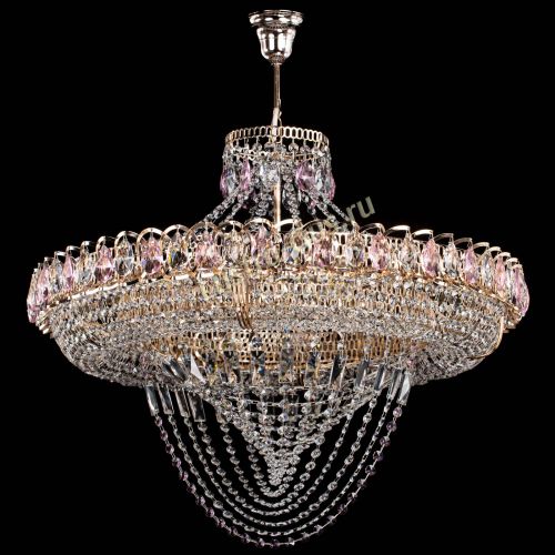 Люстра Кольцо Классика Веер №8 розовая в Магнитогорске Люстра Кольцо Классика Веер №8 розовая в Магнитогорске