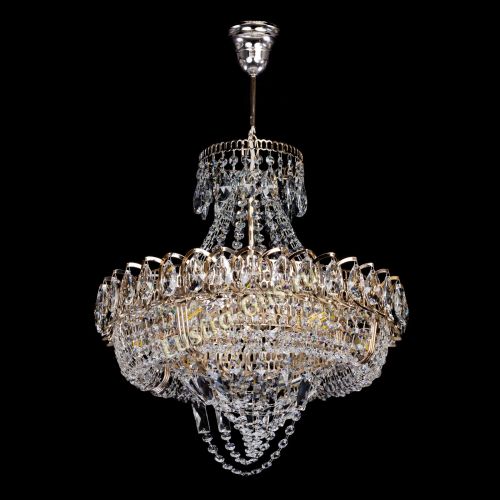 Люстра Кольцо Классика Веер 400 мм в Магнитогорске Гусь Хрустальный