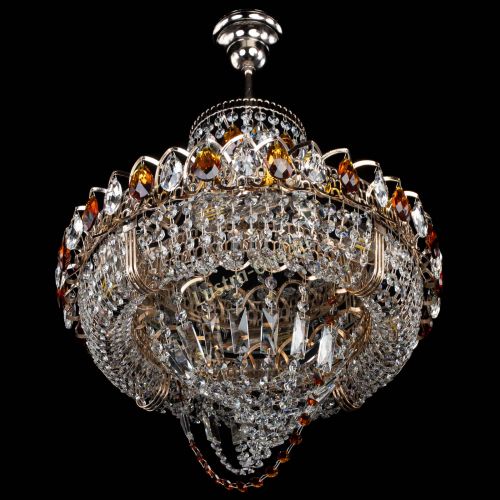 Люстра Кольцо Классика Веер чайная в Магнитогорске Гусь Хрустальный