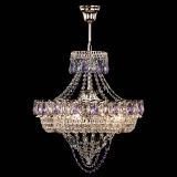 Люстра Кольцо Классика Веер фиолетовая в Магнитогорске