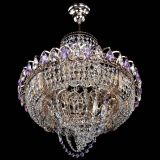 Люстра Кольцо Классика Веер фиолетовая в Магнитогорске