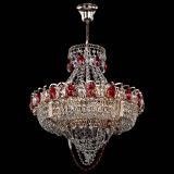 Люстра Кольцо Классика Веер красная в Магнитогорске