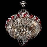 Люстра Кольцо Классика Веер красная в Магнитогорске