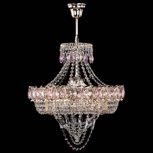 Люстра Кольцо Классика Веер розовая в Магнитогорске Люстра Кольцо Классика Веер розовая в Магнитогорске