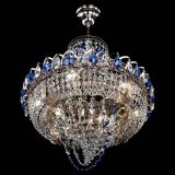 Люстра Кольцо Классика Веер синяя в Магнитогорске Люстра Кольцо Классика Веер синяя в Магнитогорске