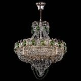 Люстра Кольцо Классика Веер зеленая в Магнитогорске