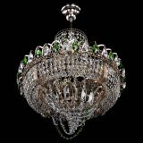 Люстра Кольцо Классика Веер зеленая в Магнитогорске