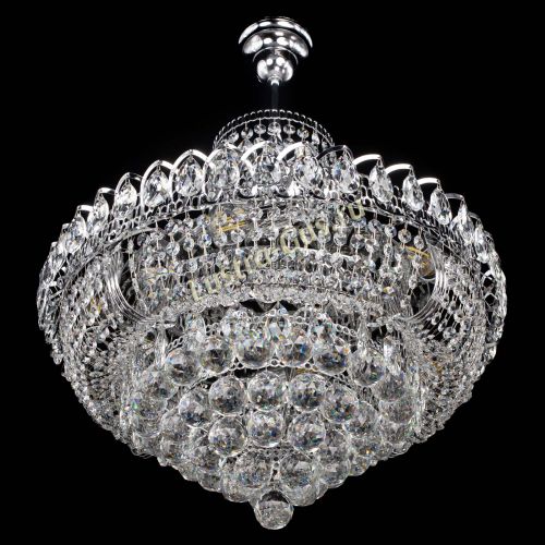 Люстра Кольцо Пирамида шар 40 подвесная в Магнитогорске Гусь Хрустальный