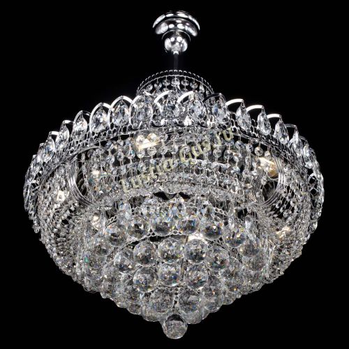 Люстра Кольцо Пирамида шар 40 подвесная в Магнитогорске Гусь Хрустальный