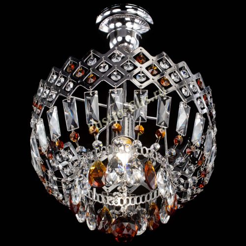 Люстра Корона №1 пластинка чайная в Магнитогорске Гусь Хрустальный