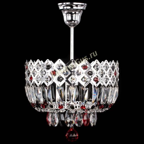 Люстра Корона №1 пластинка разноцветная в Магнитогорске Гусь Хрустальный