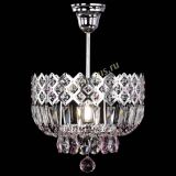 Люстра Корона №1 пластинка розовая в Магнитогорске