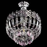 Люстра Корона №1 пластинка розовая в Магнитогорске