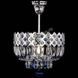 Люстра Корона №1 пластинка синяя в Магнитогорске