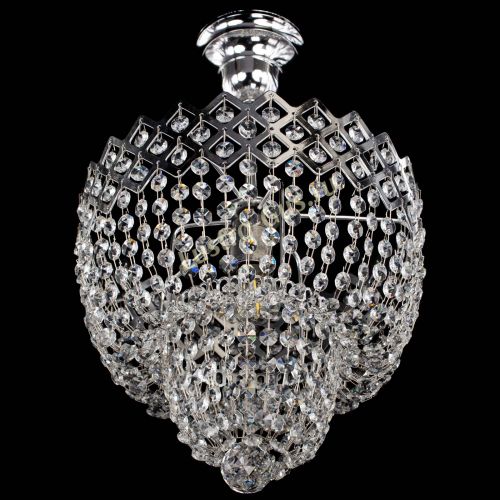 Люстра Корона №2 с подвесом в Магнитогорске Гусь Хрустальный