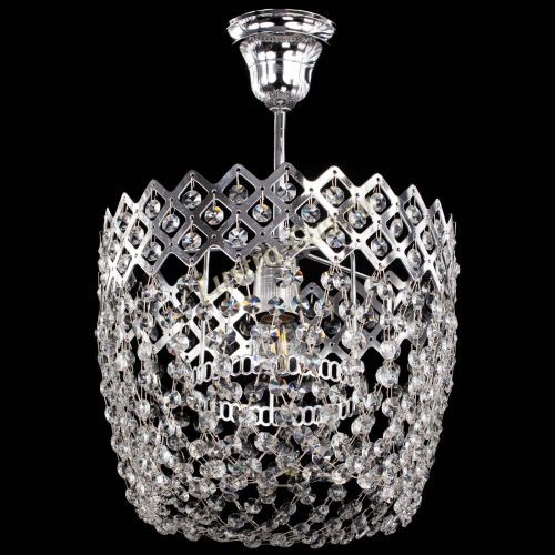 Люстра Корона №4 подвесная в Магнитогорске Гусь Хрустальный