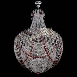 Люстра Корона №5 с подвесом Красная в Магнитогорске