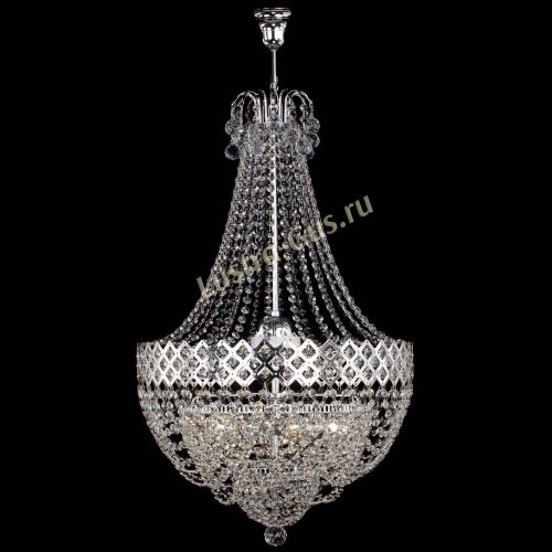 Люстра Корона №5 с подвесом в Магнитогорске Гусь Хрустальный