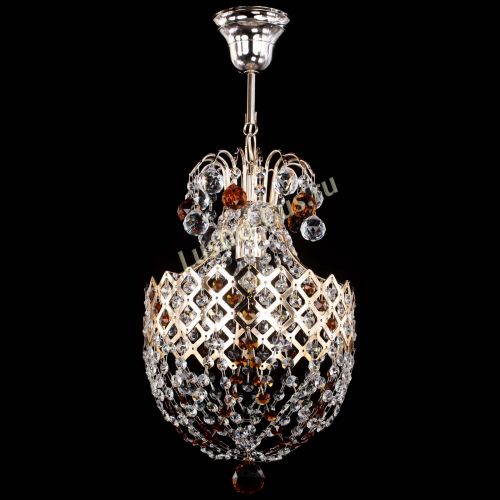 Люстра Корона №6 чайная в Магнитогорске Гусь Хрустальный