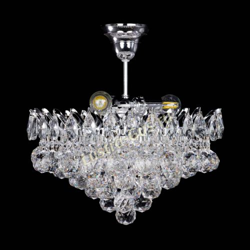 Люстра Корона Капель шар 3 лампы в Магнитогорске Гусь Хрустальный