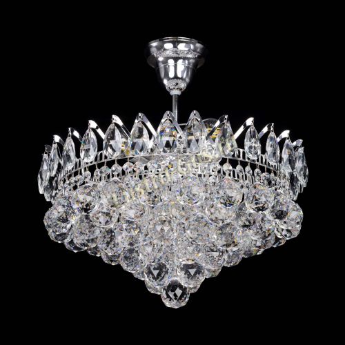 Люстра Корона Капель шар 3 лампы в Магнитогорске Гусь Хрустальный