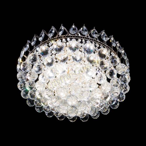 Люстра Корона Капель шар 5 ламп в Магнитогорске Гусь Хрустальный