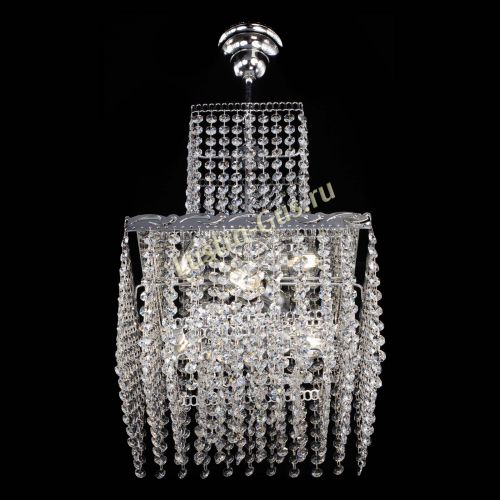 Люстра Квадрат №3 с подвесом в Магнитогорске Гусь Хрустальный