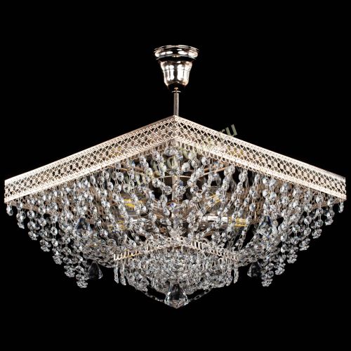 Люстра Квадрат Венеция №24 подвесная в Магнитогорске Гусь Хрустальный