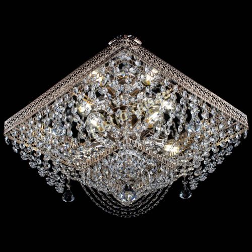 Люстра Квадрат Венеция №24 подвесная в Магнитогорске Гусь Хрустальный