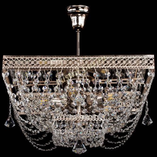 Люстра Квадрат Венеция №24 подвесная в Магнитогорске Гусь Хрустальный