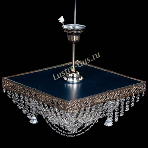 Люстра Квадрат Венеция №24 подвесная в Магнитогорске Гусь Хрустальный