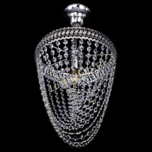 Люстра Лацио №1 Водоворот с подвесом в Магнитогорске Гусь Хрустальный