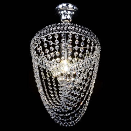 Люстра Лацио №1 Водоворот с подвесом в Магнитогорске Гусь Хрустальный