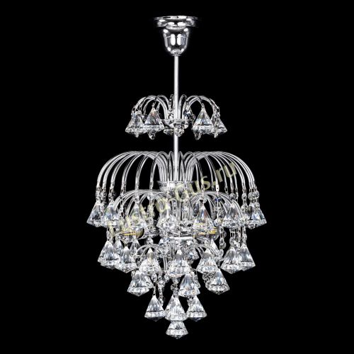 Люстра Лора №2 конус 40 в Магнитогорске Гусь Хрустальный