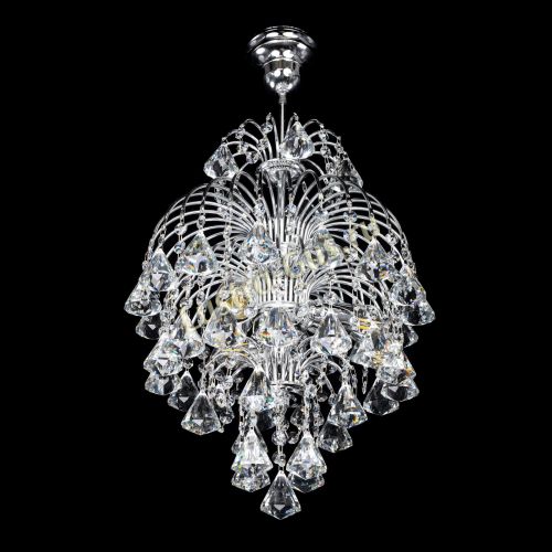 Люстра Лора №2 конус 40 в Магнитогорске Гусь Хрустальный