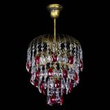 Люстра Лора №3 под бронзу красная в Магнитогорске Люстра Лора №3 под бронзу красная в Магнитогорске